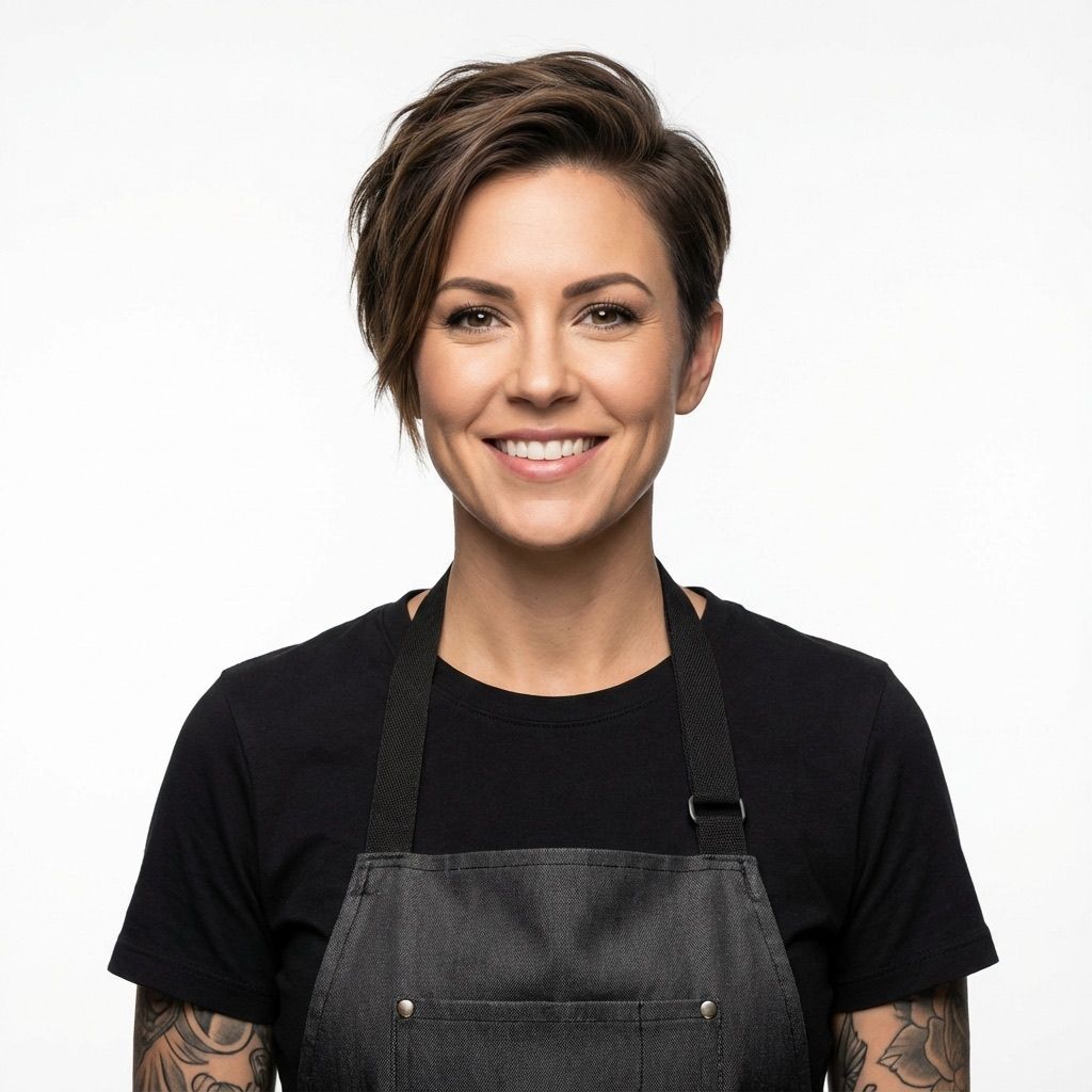 Sarah K - Expert scissor cut barber for home haircuts